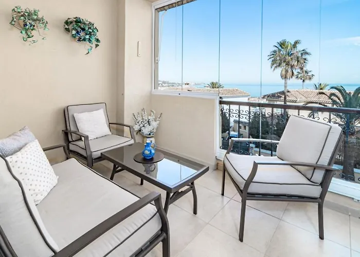 La Cala De Mijas Sea View Apartment With Pool In Mijas By Costarentals - Ref 219